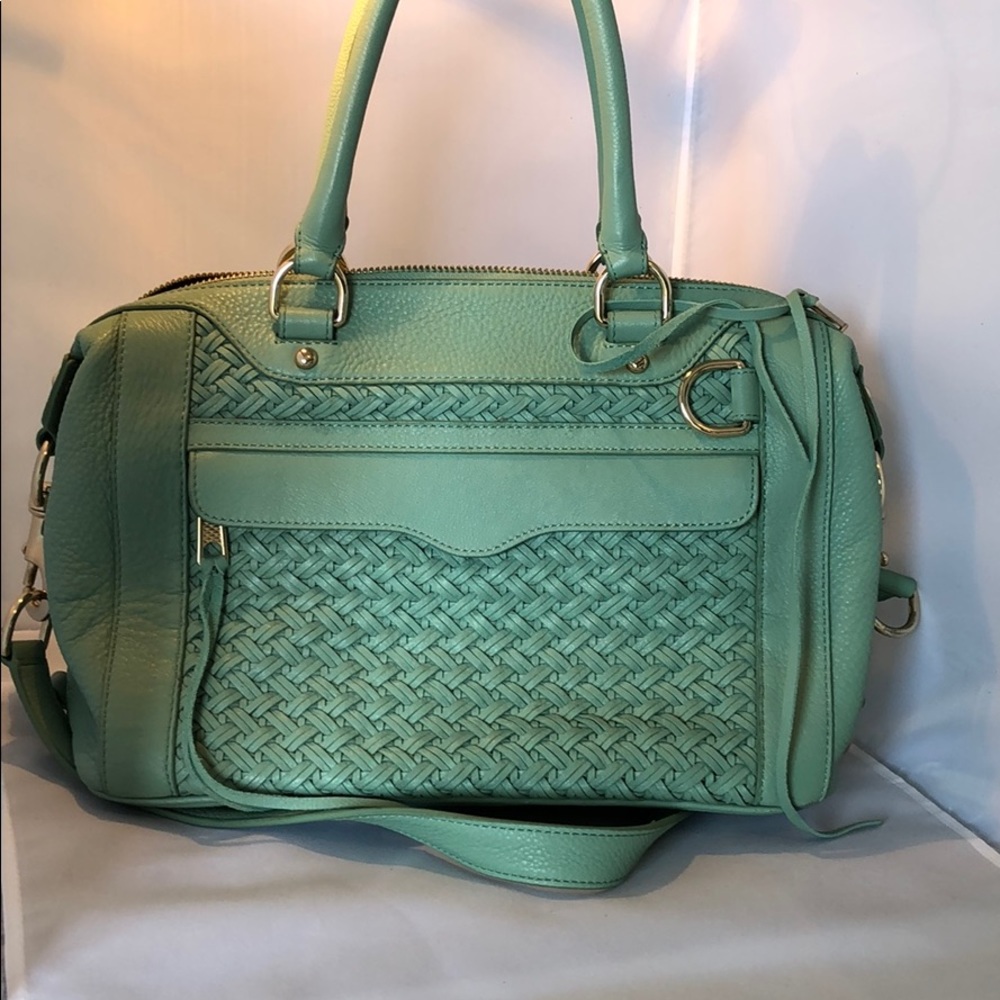 Rebecca Minkoff mint green shoulder bag